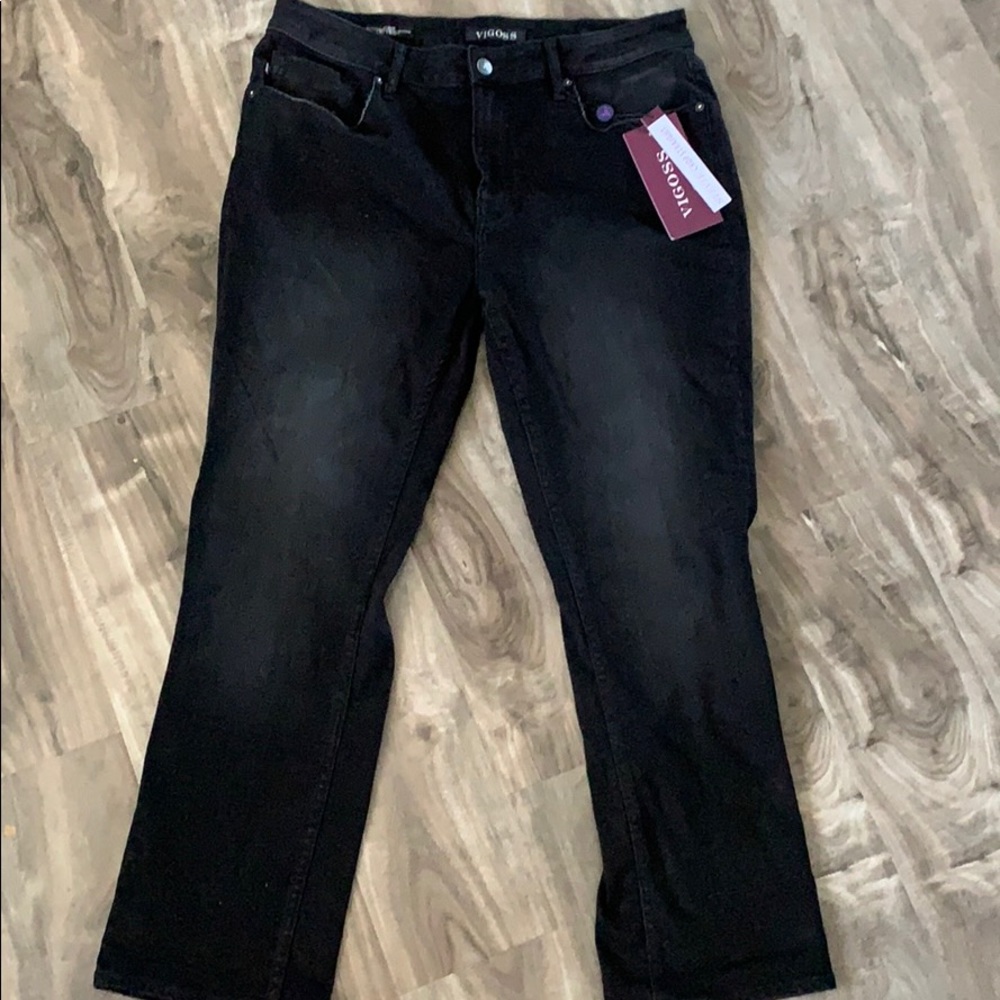 COPY - Black vigoss crop jeans